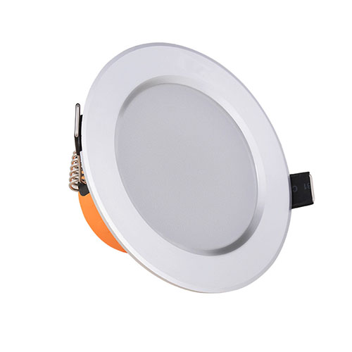 LED 4 inch Recessed Light With Interchangable Trim - 12 Watt - 50W Equiv - Dimmable - Baffled - 600 Lumens