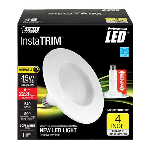 LED 4" Retrofit Downlight - 9W - 760 Lumens - Dimmable - MaxLite